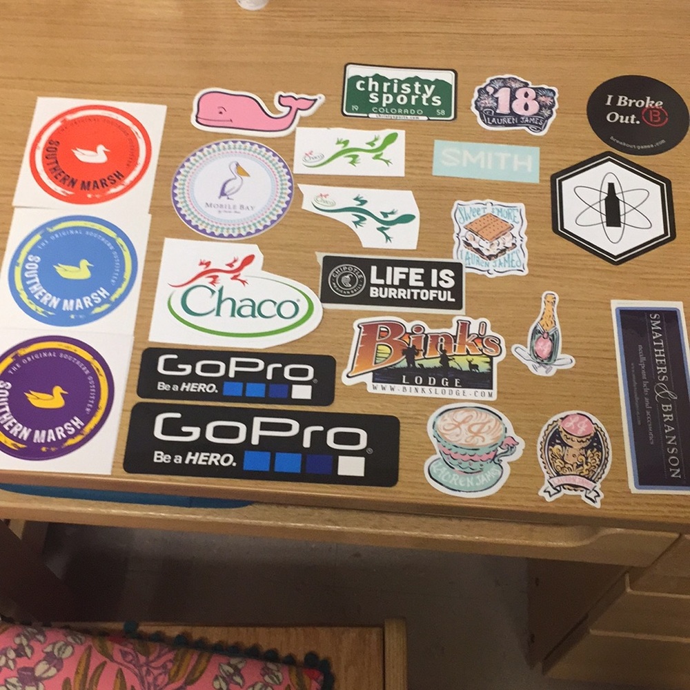 Preppy/ Outdoorsy Stickers